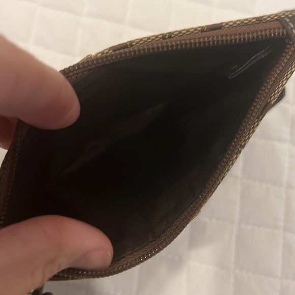 Coach Browns and Tan Wristlet - Picture 3 of 3